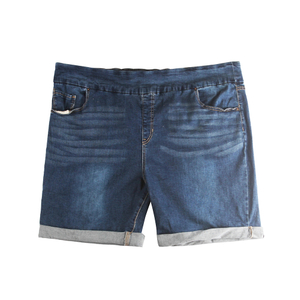 Stockpapa Plus Jeansshorts in Mama-Größe