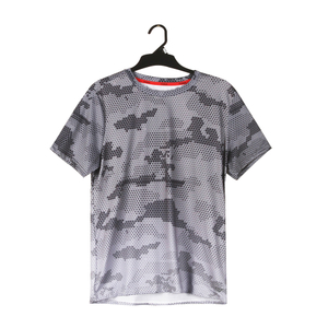 Stockpapa Herren Allover Two-one Camo Print Very Cool High Quitdry Active Tee Bekleidung Großhandel