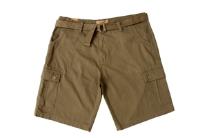 Stock Herren-Cargoshorts mit Gürtel 