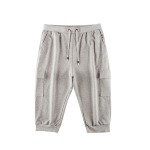 Hochwertige Herren-Caprihose aus Spandex mit Beintasche von Stockpapa aus Frottee auf Lager 