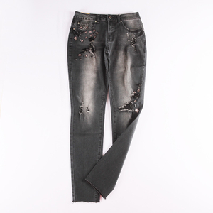 Hochwertige coole Denim-Skinny für Damen auf Lager 